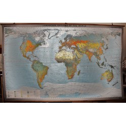 Landscape Regions of the World  (Large Pull Down Map)